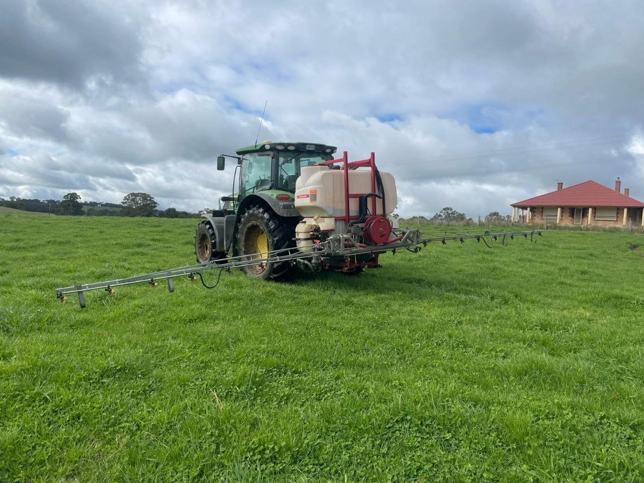 Tending the paddocks